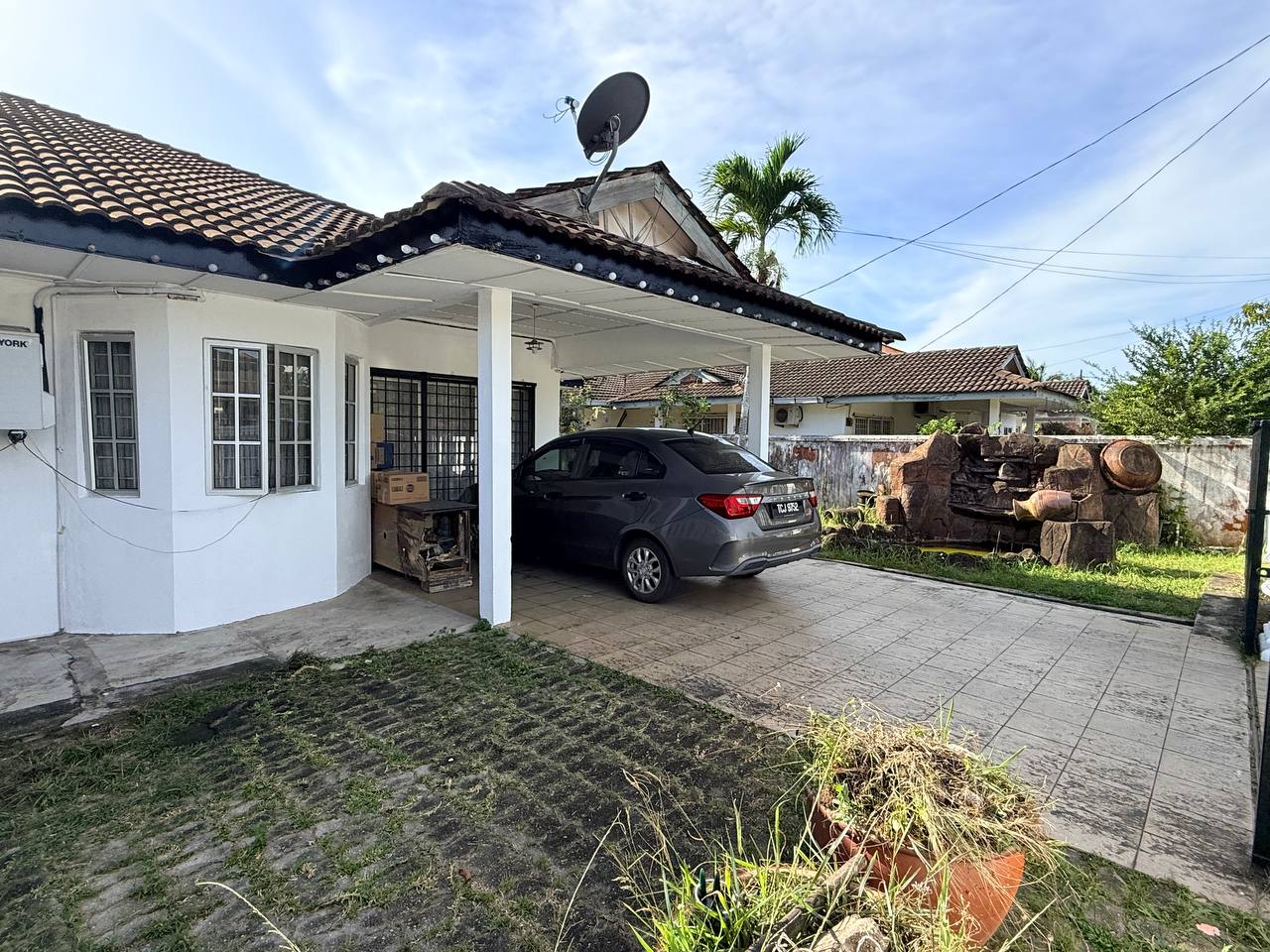 Rumah Semi D Setingkat di Bukit Mentok