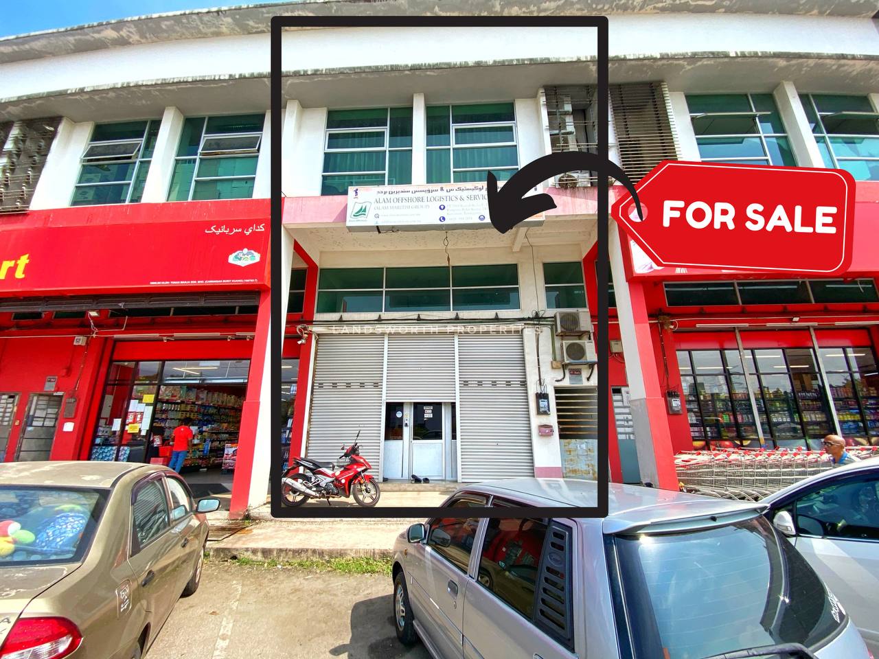 Bangunan Shop Lot 1 1/2 Tingkat di Bukit Kuang, Chukai
