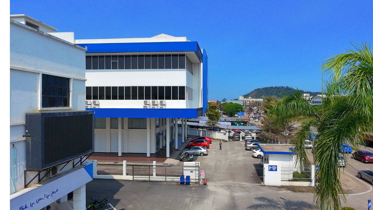 Bangunan Wisma 3 Tingkat di Bandar Chukai, Kemaman