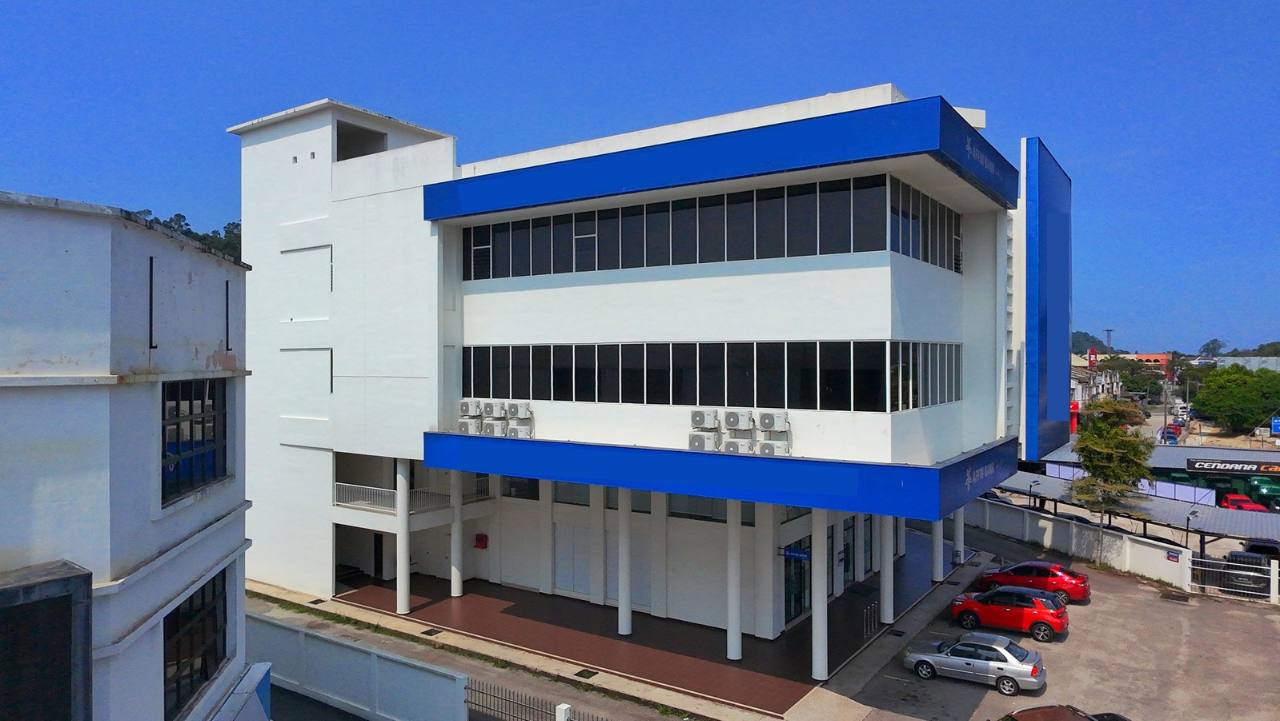 Bangunan Wisma 3 Tingkat di Bandar Chukai, Kemaman