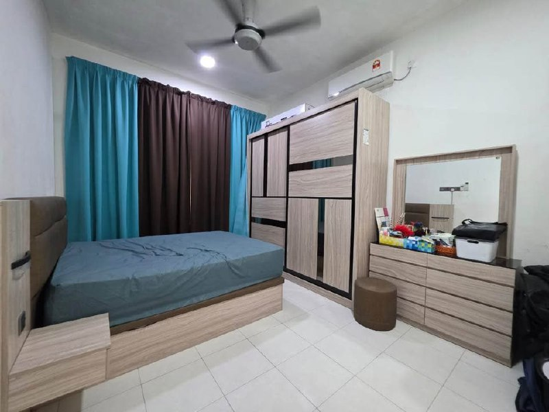 RUMAH TERES 1 TINGKAT, END LOT, BANDAR PUTRA MAK LAGAM KEMAMAN